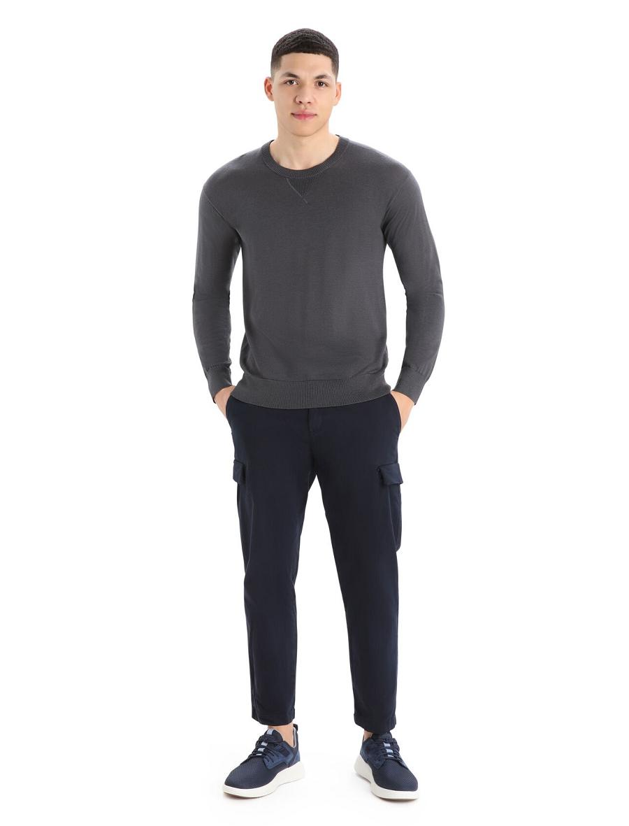 Men's Icebreaker Cool-Lite™ Merino Nova Sweatshirt Sweaters Monsoon | CA 1731QMAZ